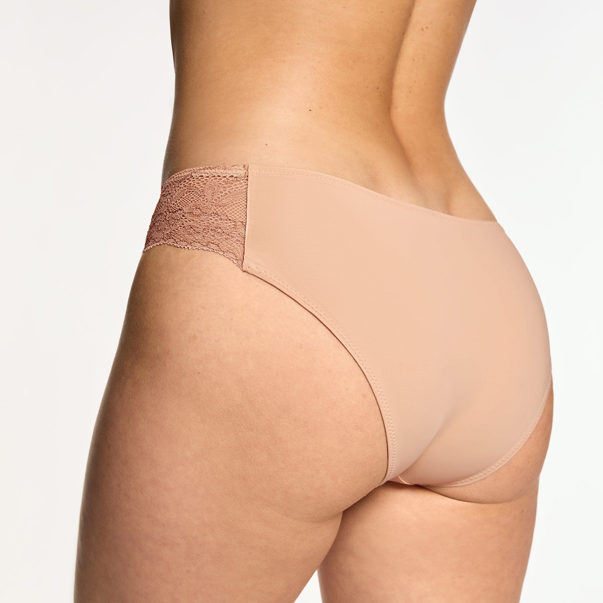 Smooth Lace Bikini Buff Two-Tone - Image 5