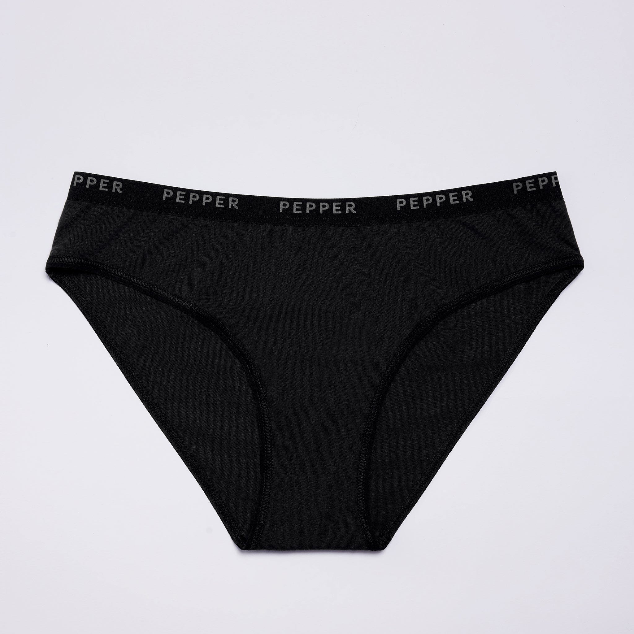 Supima® Cotton Bikini Black - Image 3