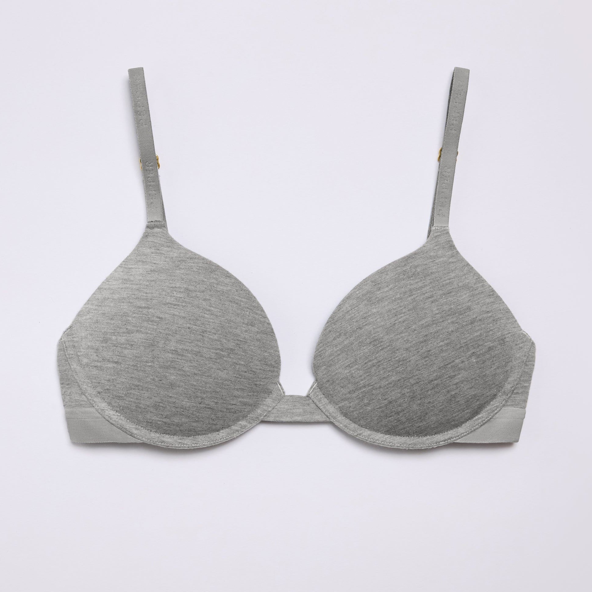 Supima® Cotton Lift Up Bra Heather Grey - Image 13