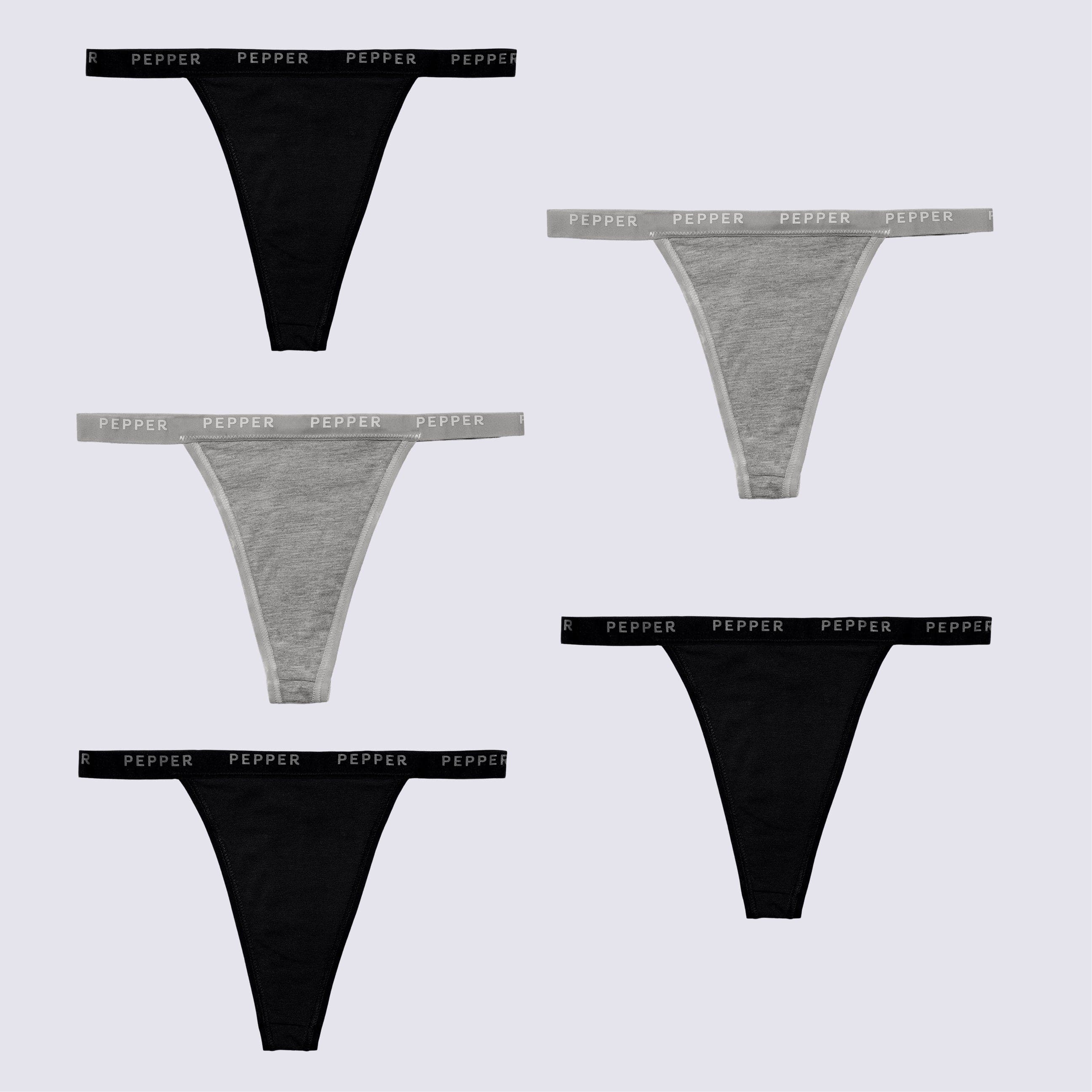Supima® Cotton String Thong 5 Pack