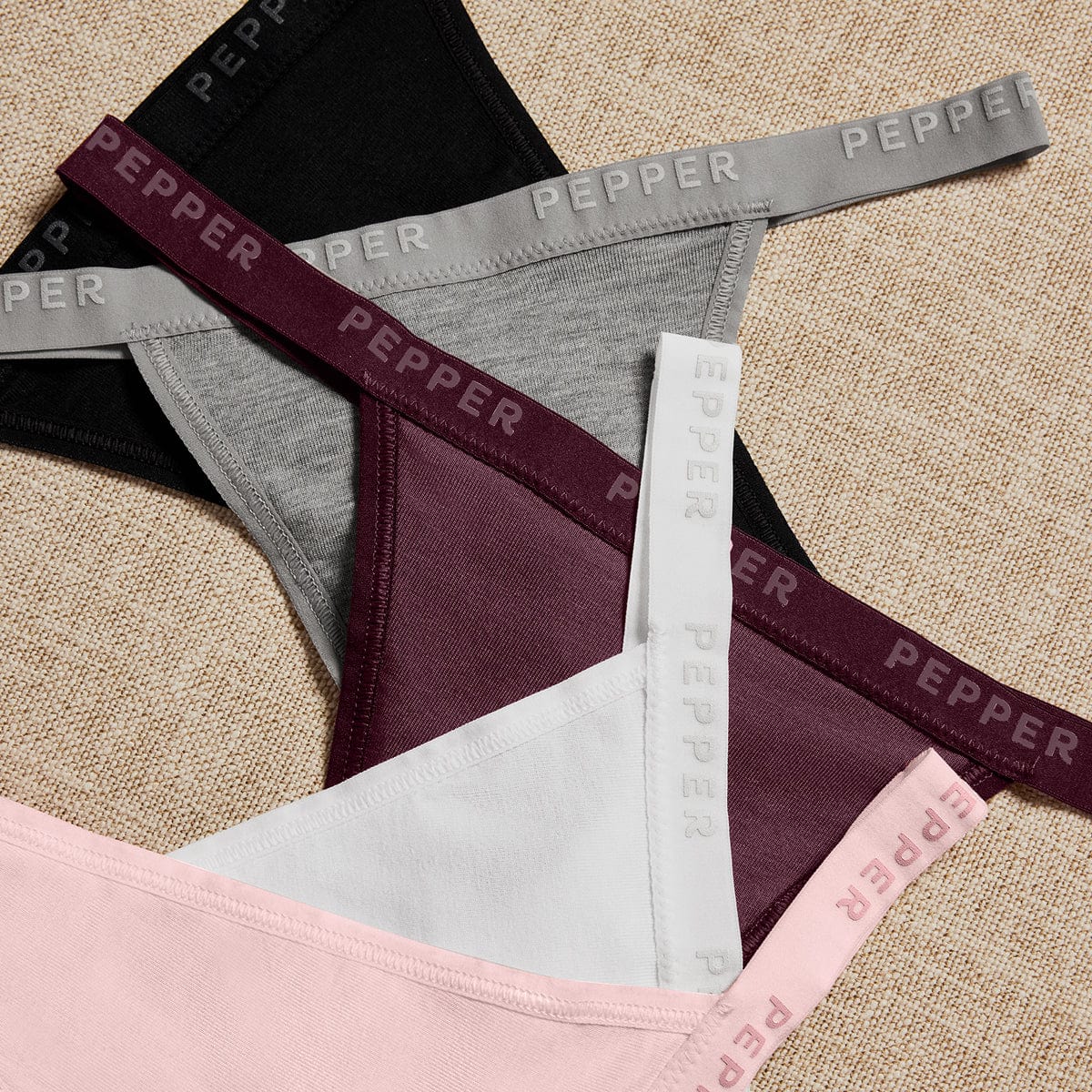 Supima® Cotton String Thong Ballet - Image 7