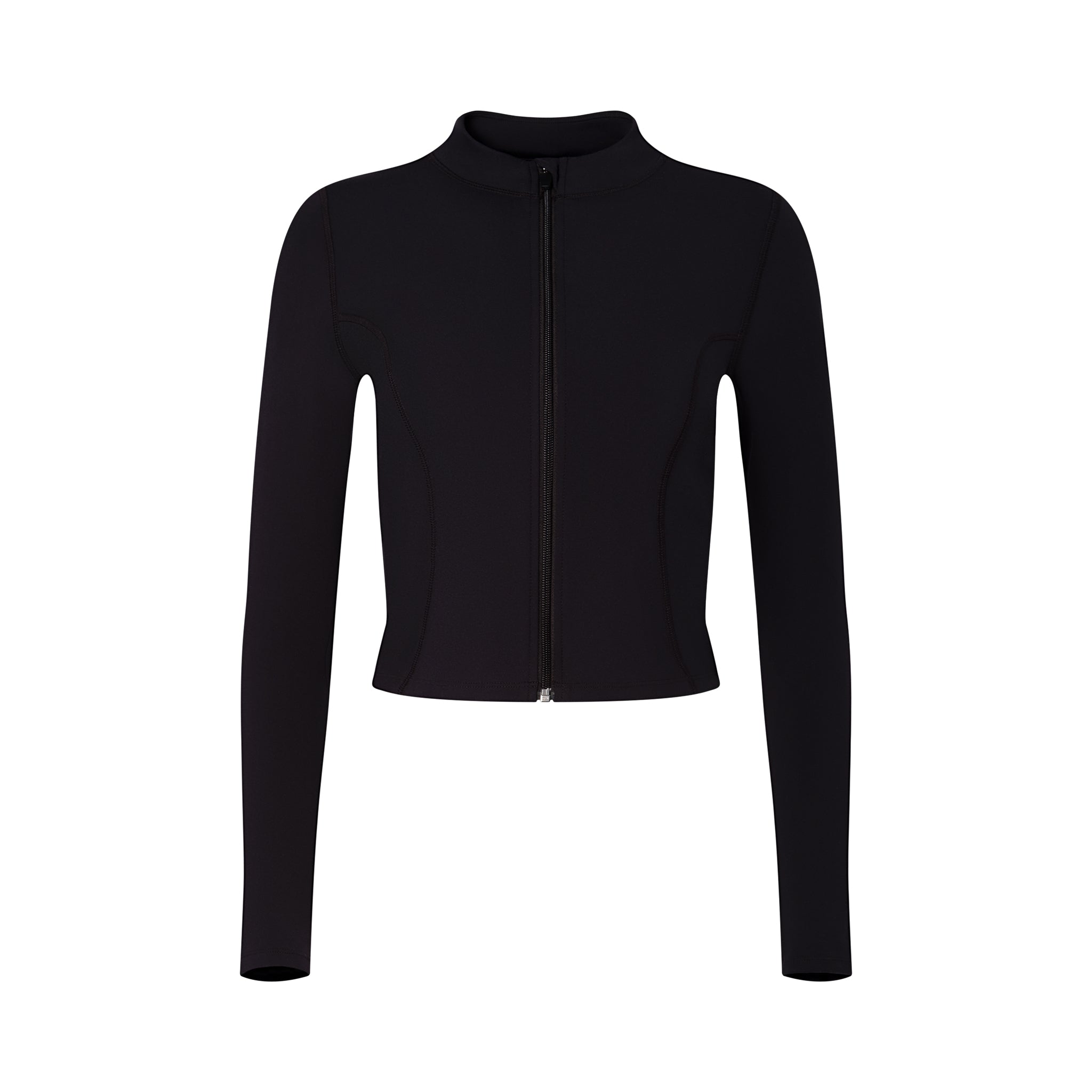 Zip Up Jacket Black - Image 2